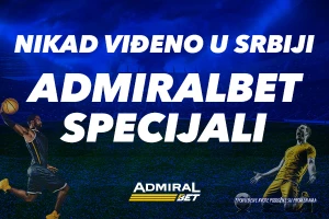 AdmiralBet specijali - Prošle kvote 11.00 i 5.00!